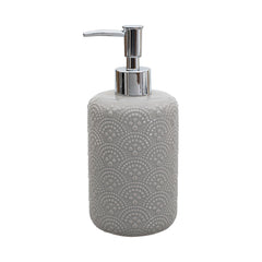 ESTIA CLAY CERAMIC SOAP PUMP 500ml GREY