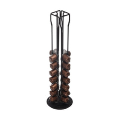 ESTIA BASE FOR ESPRESSO CAPSULES METAL BLACK 40 PLACES BLACK