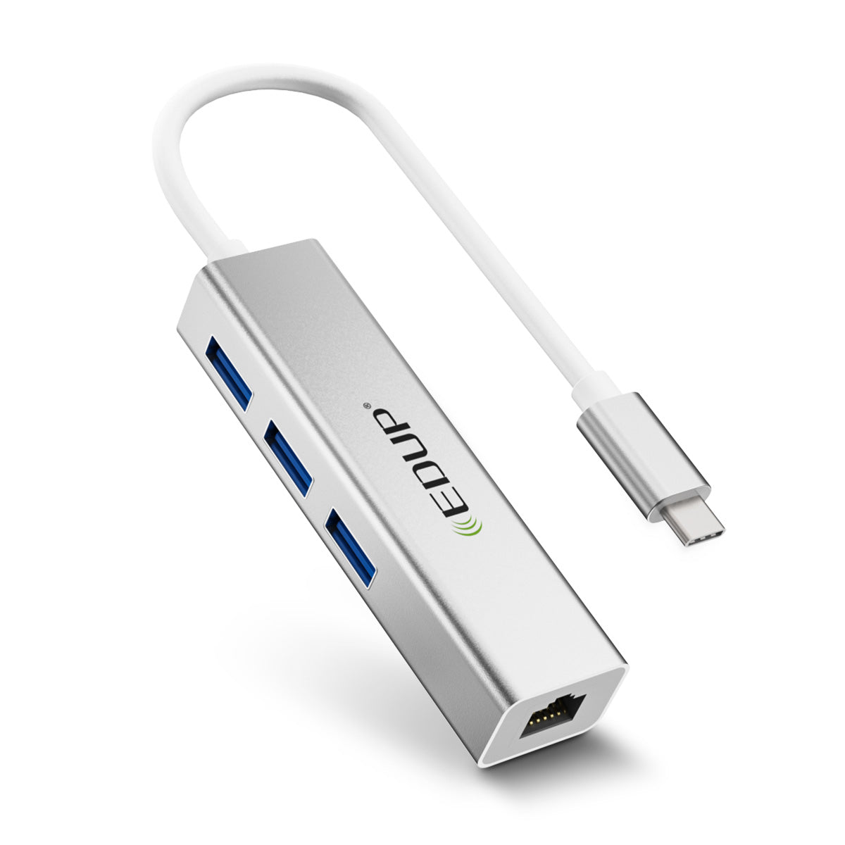 EDUP EP-9801 4-in-1 Docking Station 10/100/1000Mbps Type-C LAN USB 3.0