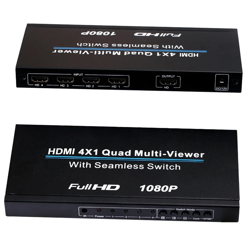 Τετραπλός Πολυθεατής HDMI 4x1