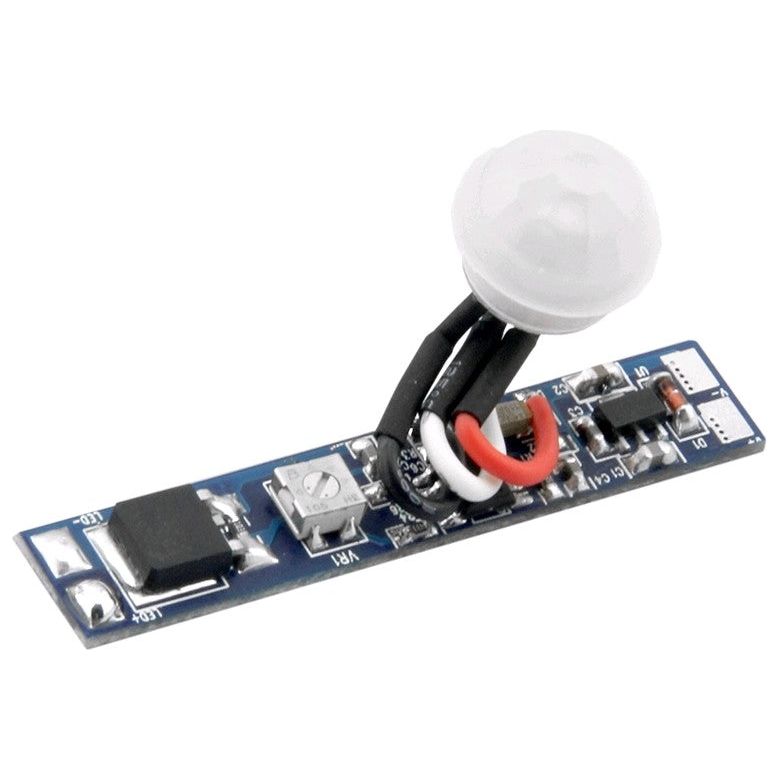 Avide Μίνι Ελεγκτής για LED Ταινία 12V 96W με Κίνηση και Προφίλ Αλουμινίου