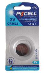 Pkcell Lithium Button Battery CR1632-1B (1pc)