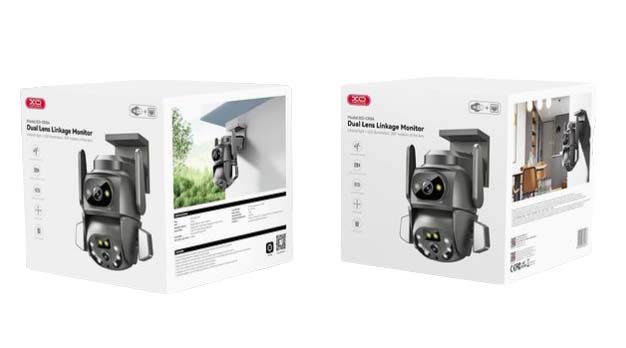 XO CR04 400W Pixel Surveillance Camera with Dual Screen Outdoor Dome