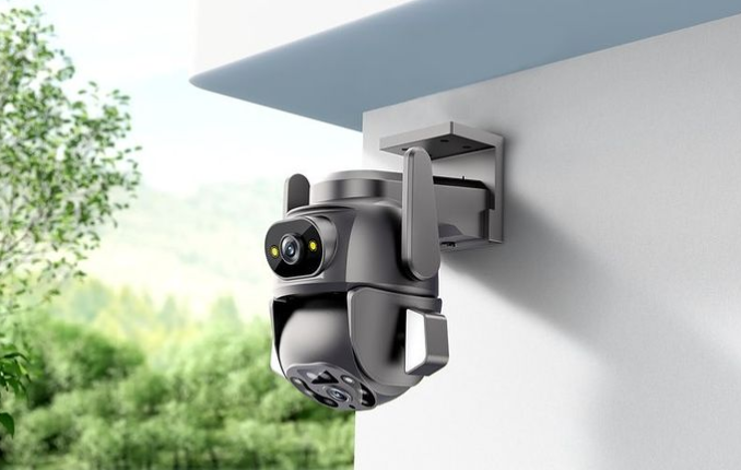 XO CR04 400W Pixel Surveillance Camera with Dual Screen Outdoor Dome