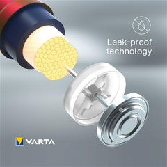 Varta Longlife Max Power Alkaline Mignon AAA B5+3 Batteries