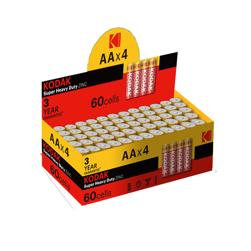 Kodak Batteries Single R6 Nylon AA (4pcs)