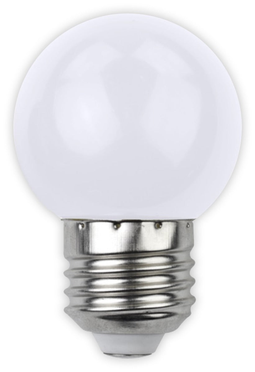 Avide LED Διακοσμητική Λάμπα G45 1W E27 Άσπρο