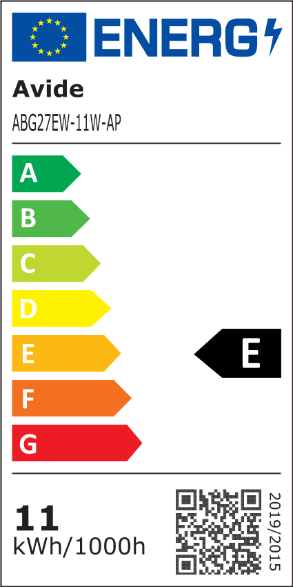 Avide LED Bulb Common A60 11W E27 Warm 2700K