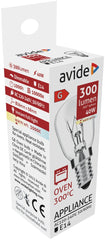 Avide Oven Lamp up to 300°C 40W E14 WW 3000K
