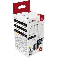 Avide LED Bulb White Filament Spherical 10.5W E27 WW 2700K