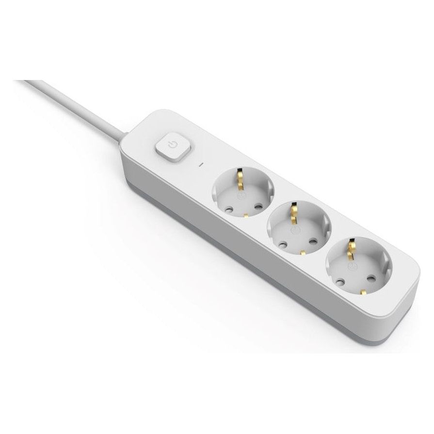 Entac Πολύπριζο D2 με 3 Πρίζες και Διακόπτη 3m 3G1.5