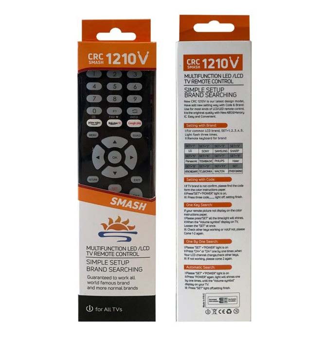 Τηλεχειριστήριο Universal All Brand CRC 1210V