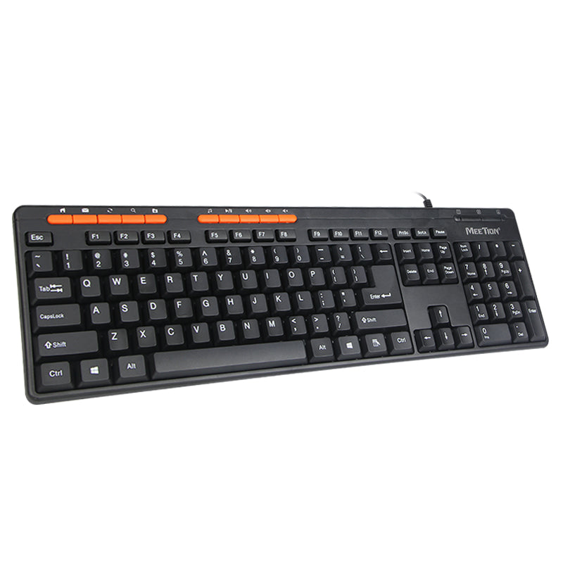 Meetion MT-K600M USB Wired Mutilmedia Keyboard