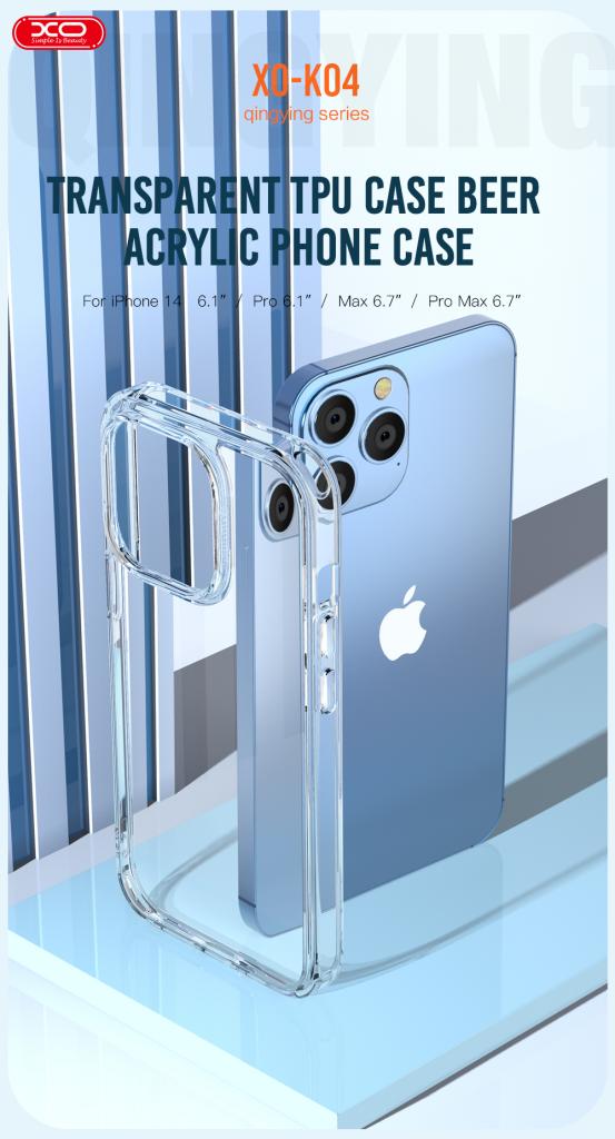 XO K04 Θήκη Σιλικόνης iPhone 14 Μax 6.7"