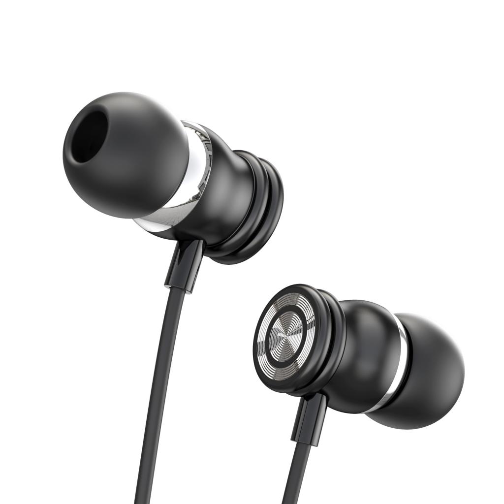 XO EP56 Metal Handsfree in-ear Headphones Type C Black