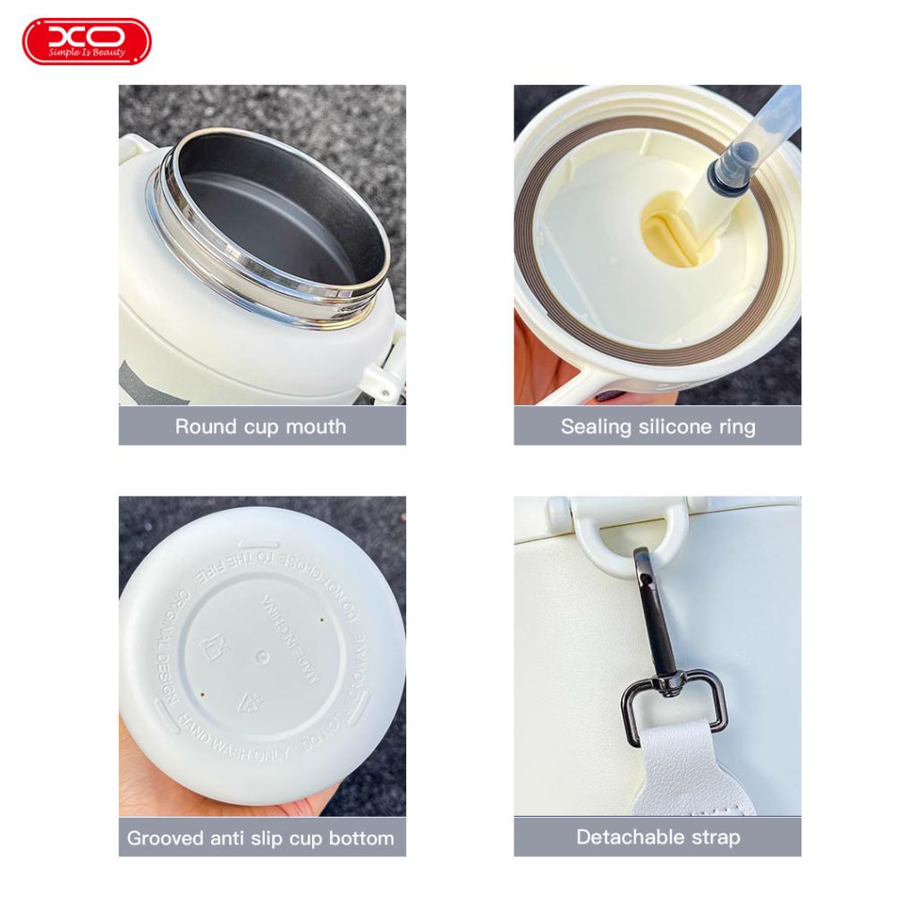 XO CF12 Kate Διπλό Παγούρι Θερμομόνωσης Ποτού 800ml