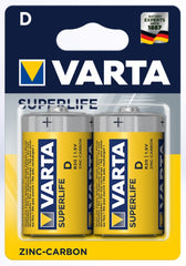 Varta Single Batteries R20 D (2pcs)