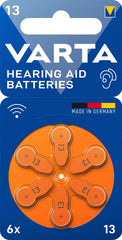 VARTA Hearing Aid Batteries 13 6 pcs