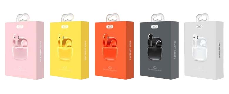 XO X23 Wireless Bluetooth TWS Earphones Orange 