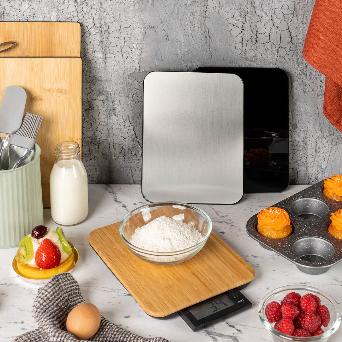 ESTIA KITCHEN SCALE SCALE 10 DIGITAL MAXIMUM WEIGHT 10kg INOX