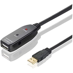 USB 2.0 Extension Cable Male / Female 10m Black