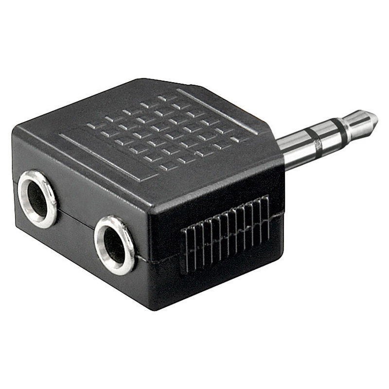 Μετατροπέας Stereo 3.5mm σε 2 Stereo 3.5mm Θηλυκό - Image 2