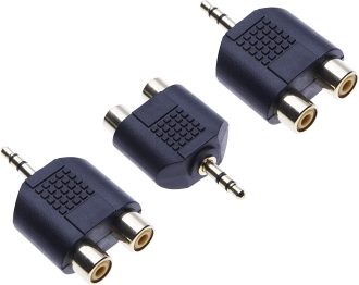 Μετατροπέας Stereo 3.5mm σε 2 RCA Θηλυκό