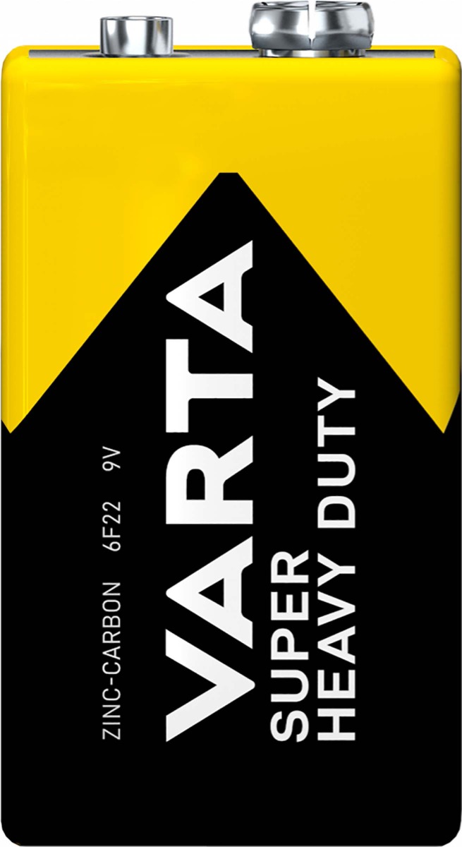 Varta Μπαταρία Απλή 6F22(9V) (1τμχ) - Image 2