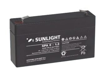 Sunlight Μπαταρία Μολύβδου  6V 1.3A