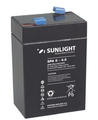 Sunlight Μπαταρία Μολύβδου  6V 4.5A 16070