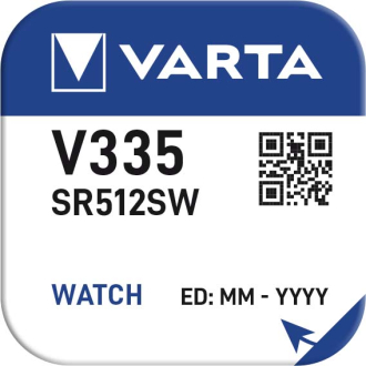 Varta Μπαταρία Ρολογιού V335 (1τμχ)