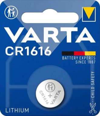 Varta Μπαταρία Κουμπί Λιθίου CR1616 (1τμχ)