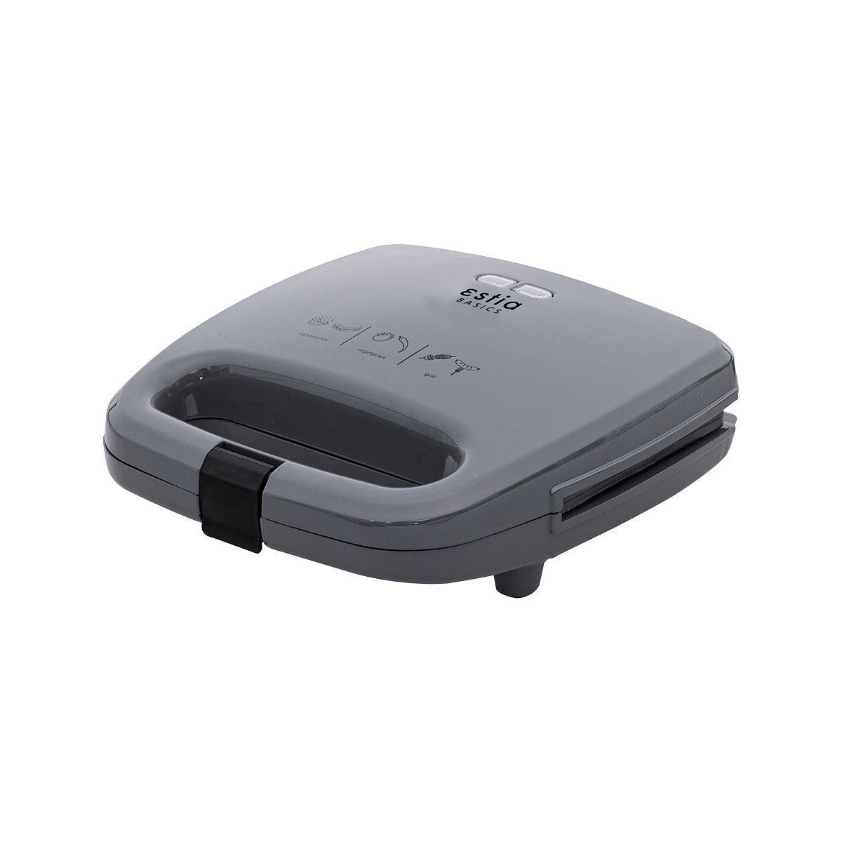 ESTIA ΤΟΣΤΙΕΡΑ AROMA GREY 2 ΘΕΣΕΩΝ 750w ΓΚΡΙ - Image 3