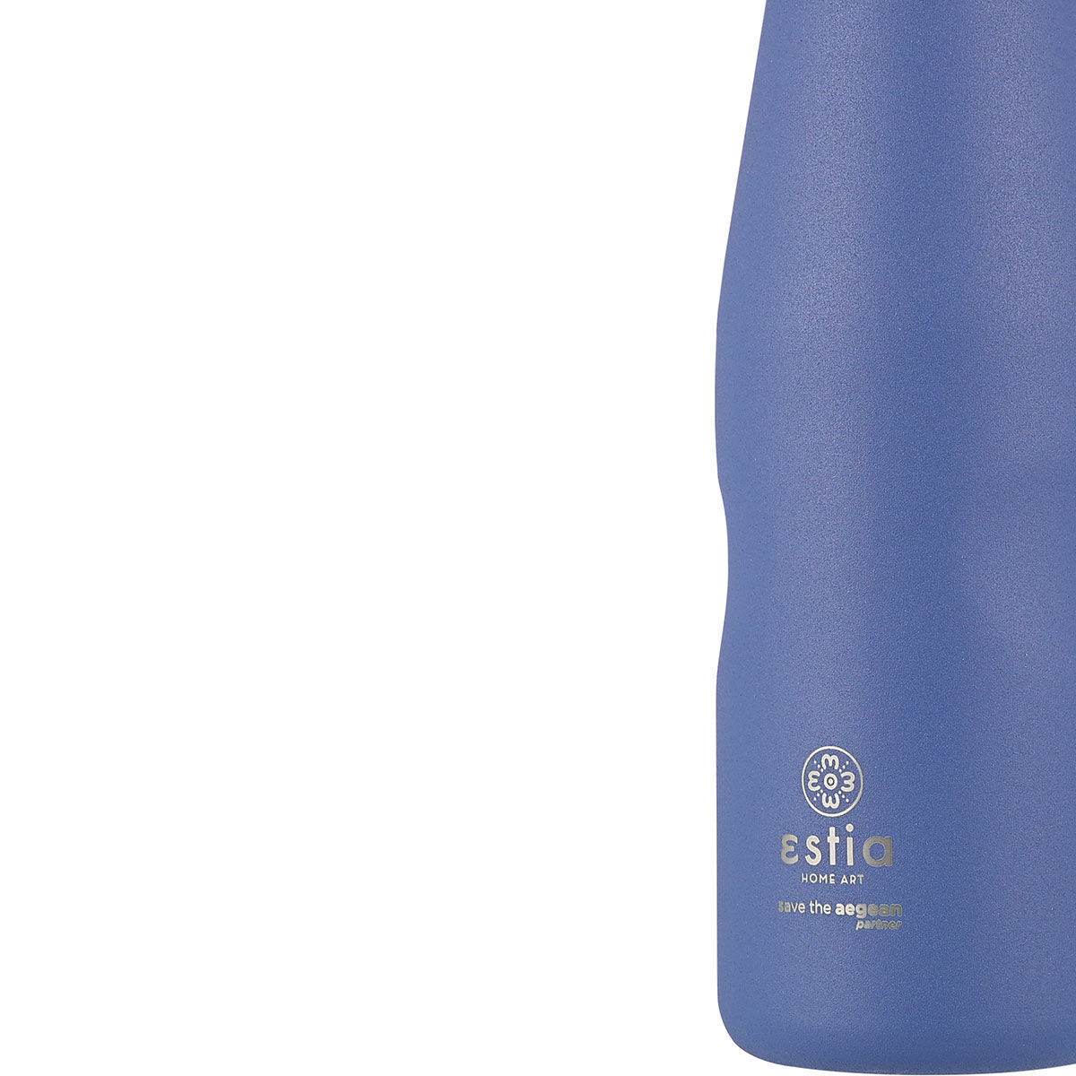 ESTIA ΘΕΡΜΟΣ TRAVEL FLASK SAVE THE AEGEAN 500ml DENIM BLUE - Image 3