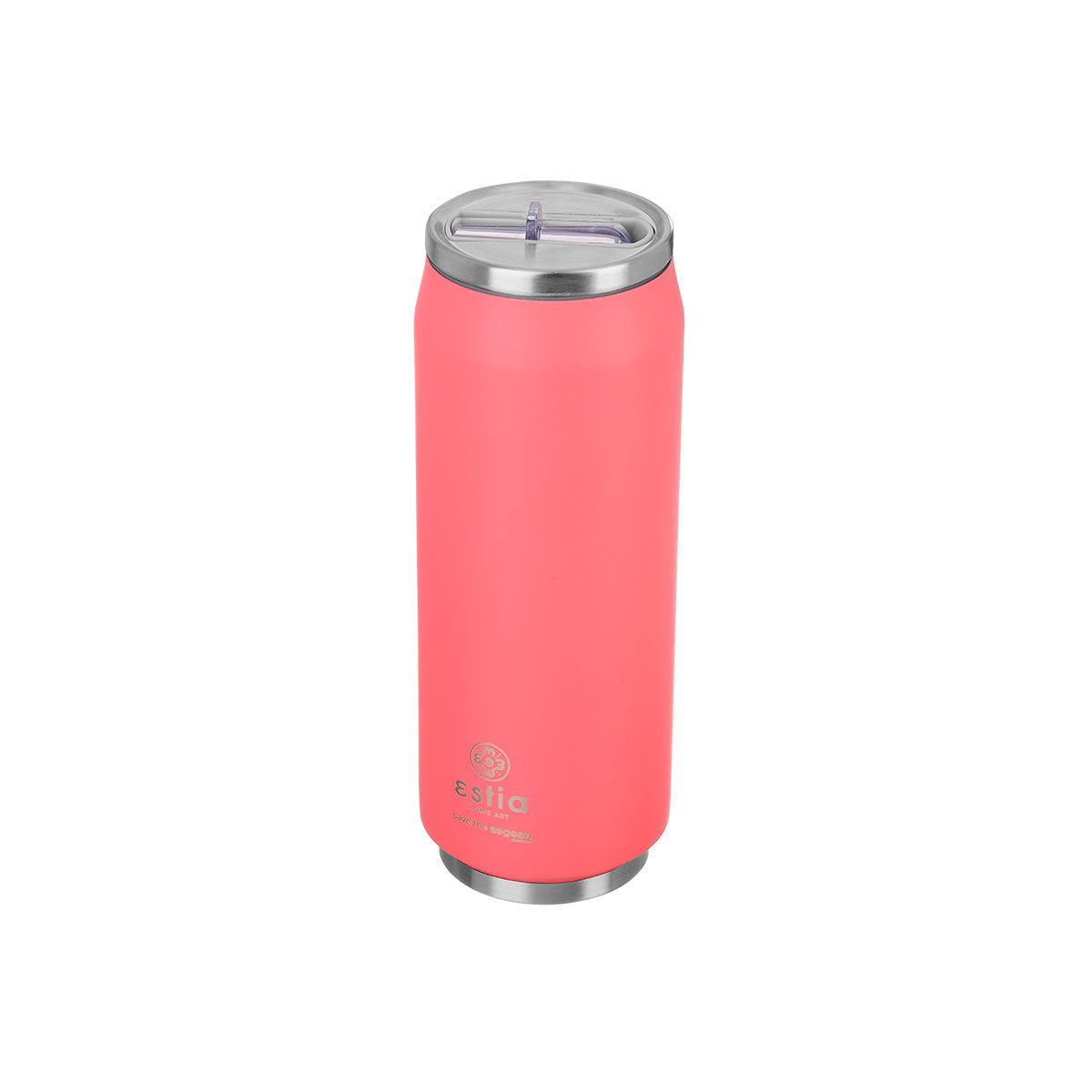 ESTIA ΘΕΡΜΟΣ TRAVEL CUP SAVE THE AEGEAN 500ml FUSION CORAL - Image 2