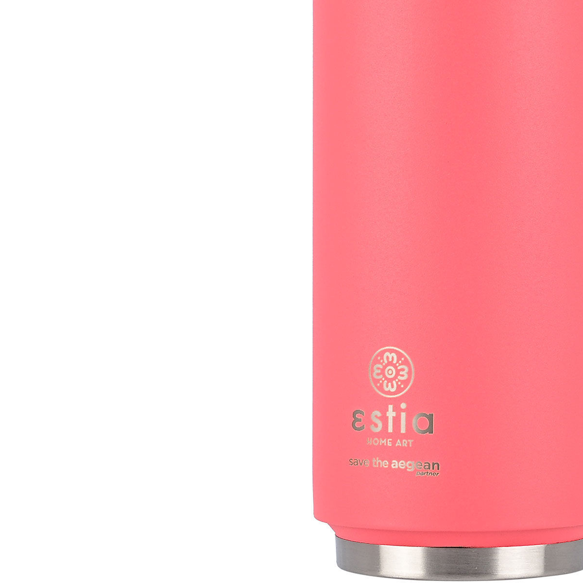 ESTIA ΘΕΡΜΟΣ TRAVEL CUP SAVE THE AEGEAN 500ml FUSION CORAL - Image 3