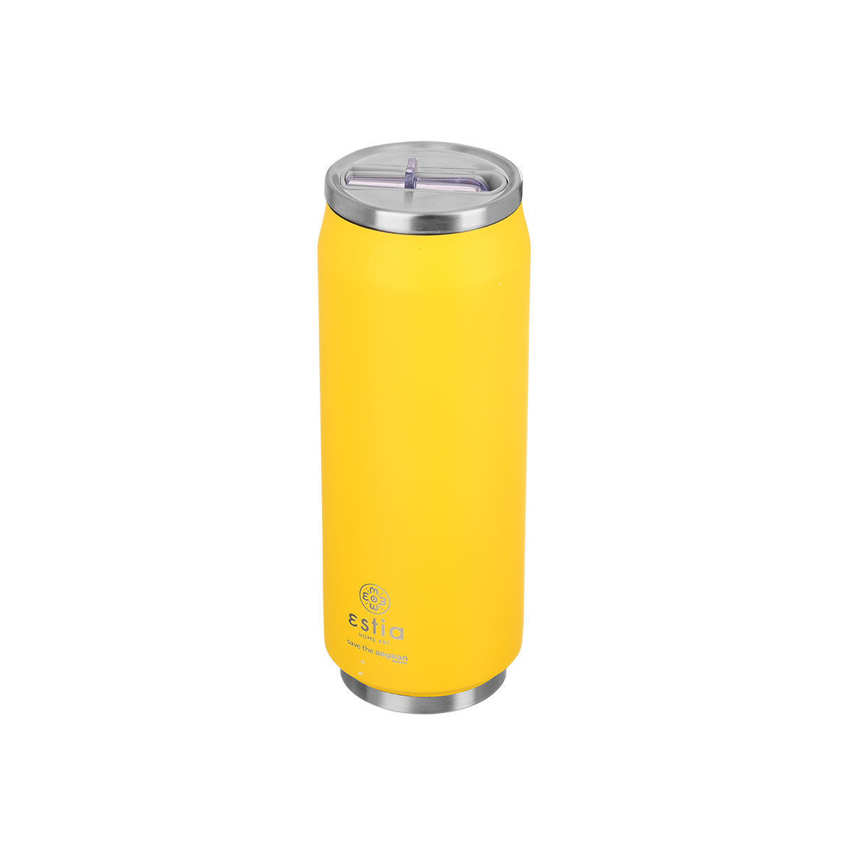 ESTIA ΘΕΡΜΟΣ TRAVEL CUP SAVE THE AEGEAN 500ml PINEAPPLE YELLOW - Image 2