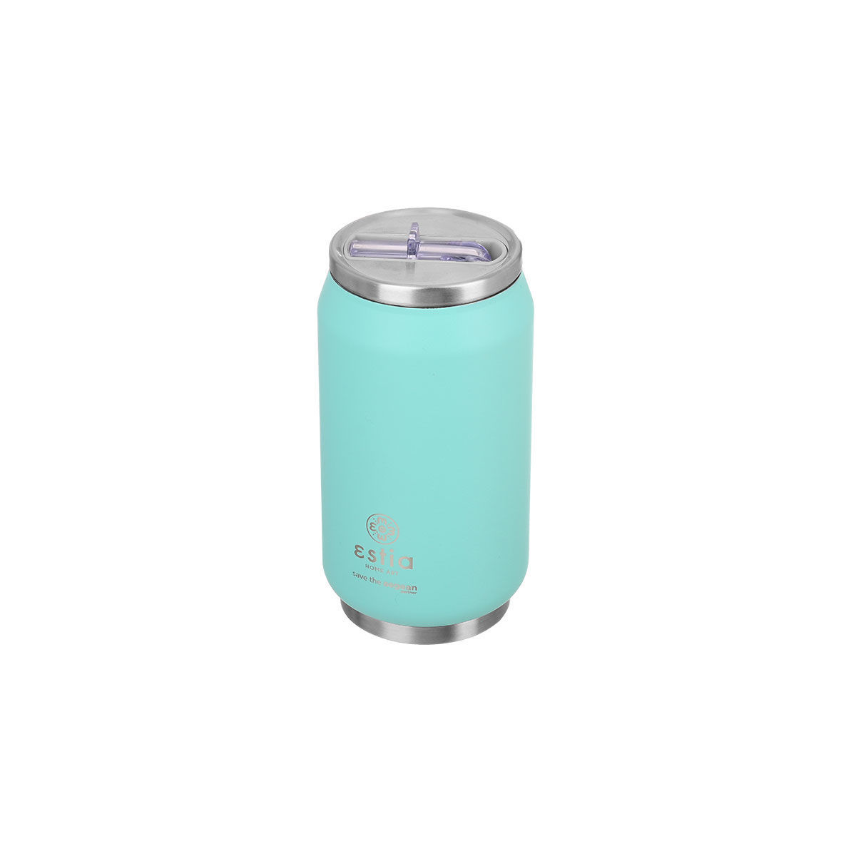 ESTIA ΘΕΡΜΟΣ TRAVEL CUP SAVE THE AEGEAN 300ml BERMUDA GREEN - Image 2