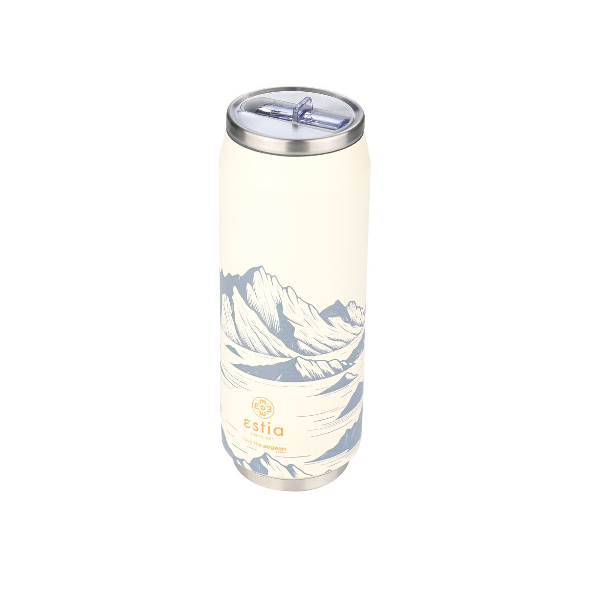 ESTIA ΘΕΡΜΟΣ TRAVEL CUP SAVE THE AEGEAN 500ml ALPINE ESSENCE - Image 2