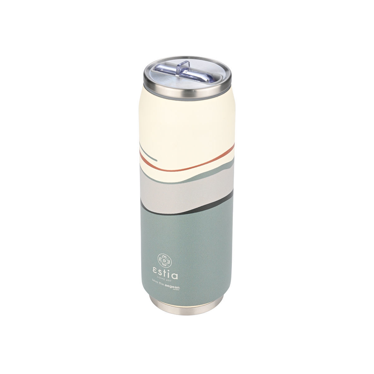 ESTIA ΘΕΡΜΟΣ TRAVEL CUP SAVE THE AEGEAN 500ml ECOZEN HORIZON - Image 2