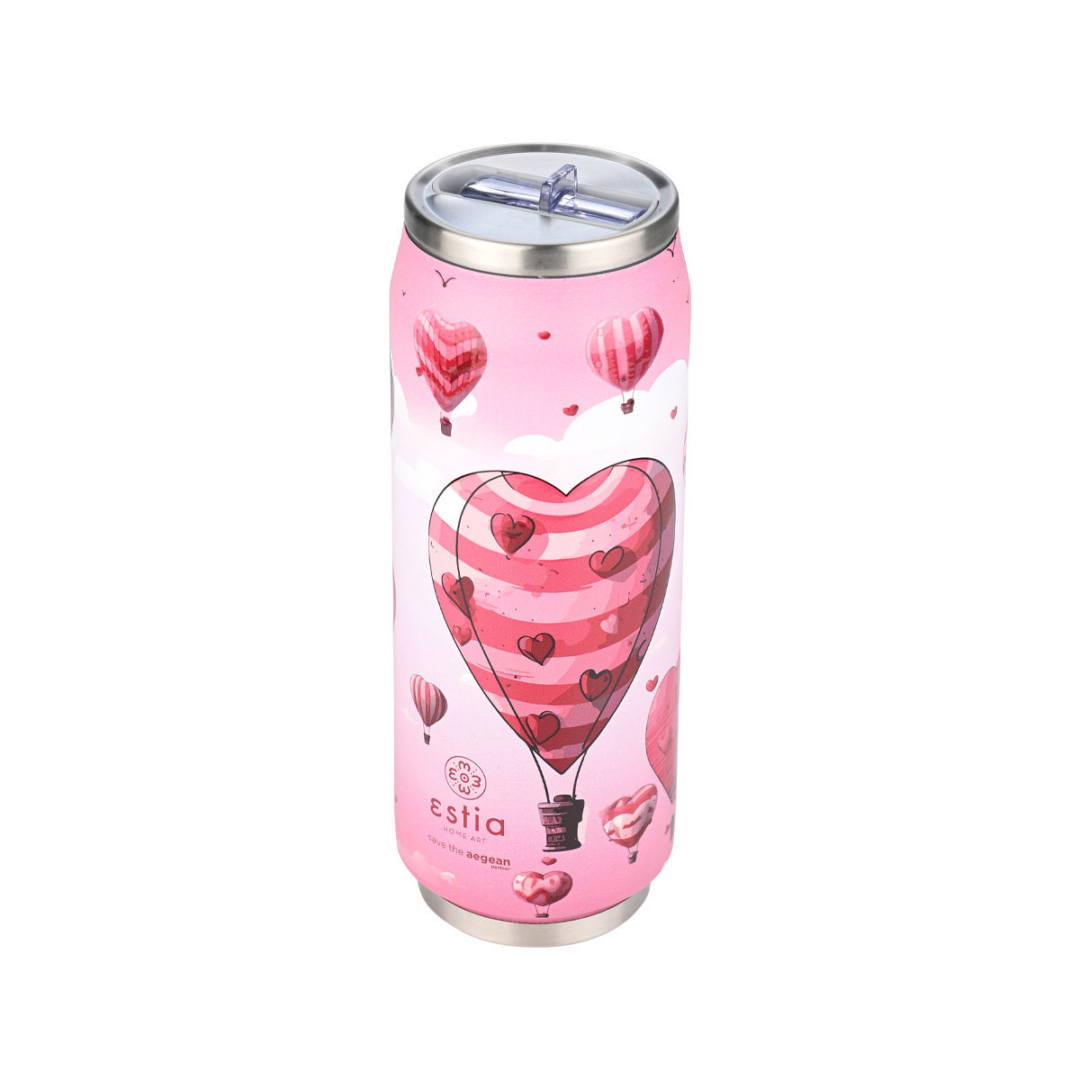 ESTIA ΘΕΡΜΟΣ TRAVEL CUP SAVE THE AEGEAN 500ml LOVE ASCEND - Image 2