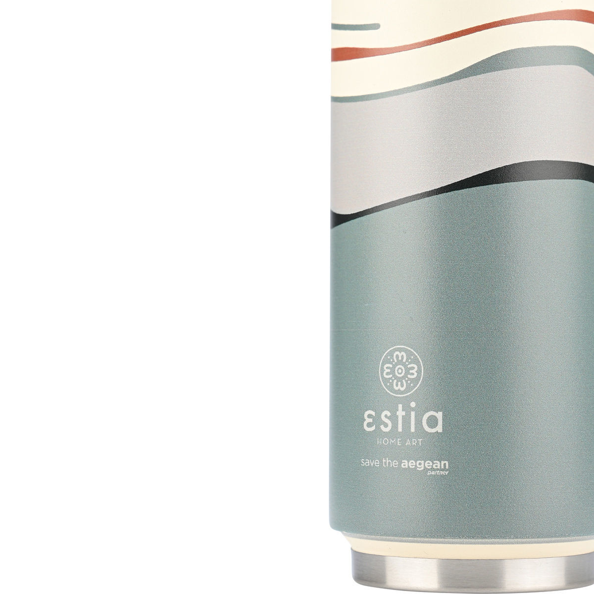 ESTIA ΘΕΡΜΟΣ TRAVEL CUP SAVE THE AEGEAN 500ml ECOZEN HORIZON - Image 3