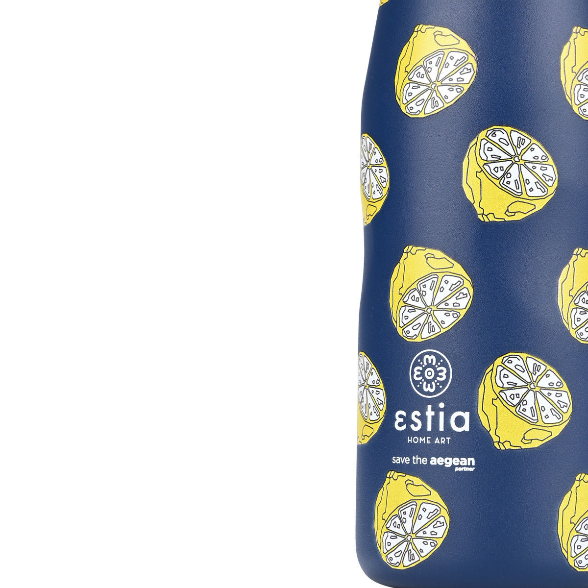 ESTIA ΘΕΡΜΟΣ TRAVEL FLASK SAVE THE AEGEAN 500ml CITRUS INFUSION - Image 3
