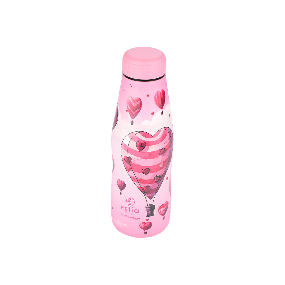 ESTIA ΘΕΡΜΟΣ TRAVEL FLASK SAVE THE AEGEAN 500ml LOVE ASCEND - Image 2