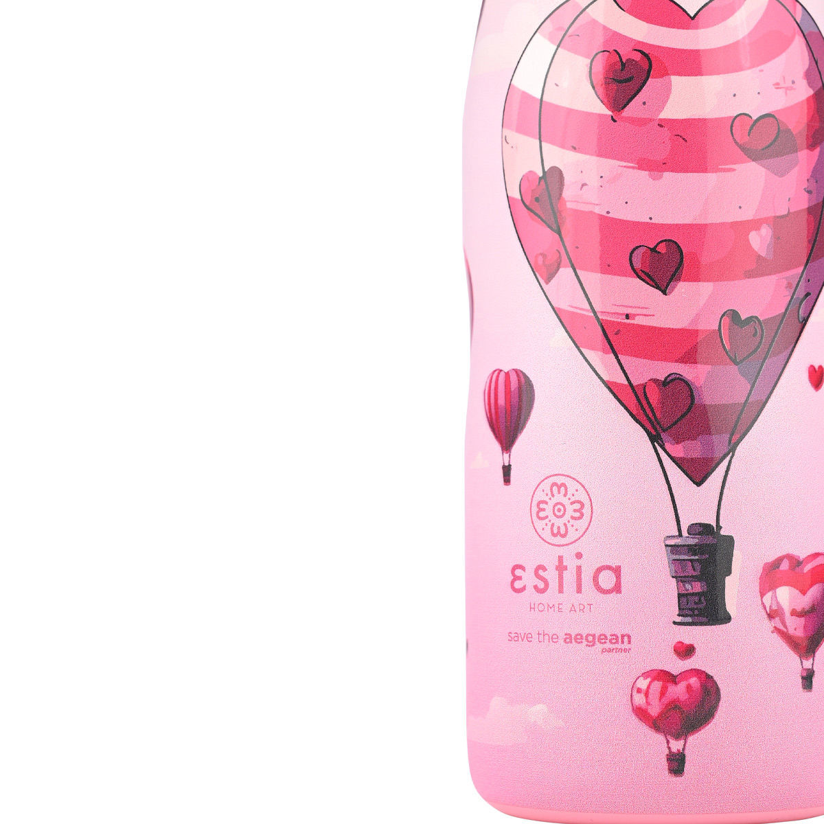 ESTIA ΘΕΡΜΟΣ TRAVEL FLASK SAVE THE AEGEAN 500ml LOVE ASCEND - Image 3