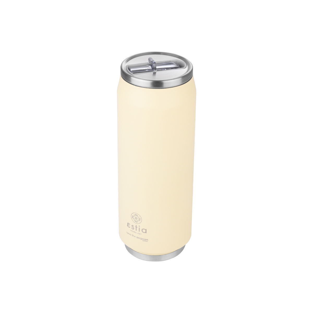 ESTIA ΘΕΡΜΟΣ TRAVEL CUP SAVE THE AEGEAN 500ml LILY WHITE - Image 2