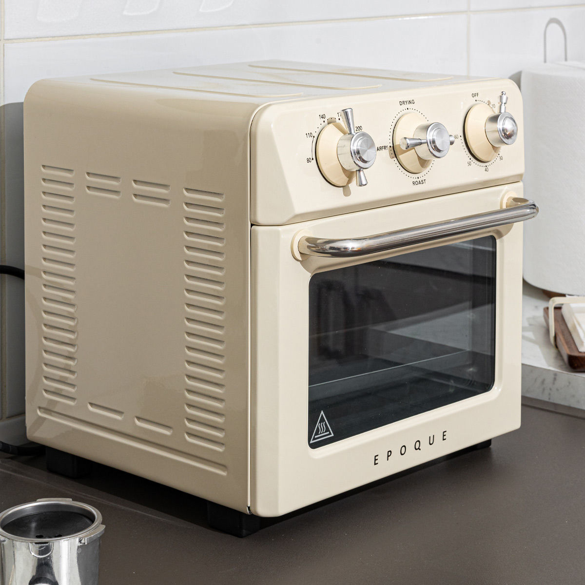 ESTIA ΦΡΙΤΕΖΑ ΑΕΡΟΣ RETRO EPOQUE 1400w 12lt ΜΕ 4 ΛΕΙΤΟΥΡΓΕΙΕΣ ΨΗΣΙΜΑΤΟΣ - Image 5