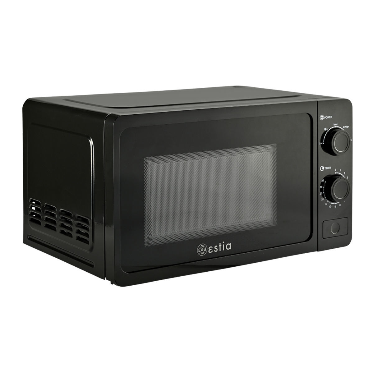 ESTIA ΦΟΥΡΝΟΣ ΜΙΚΡΟΚΥΜΑΤΩΝ WAVE PRO 700w 20lt ΜΑΥΡΟΣ - Image 2