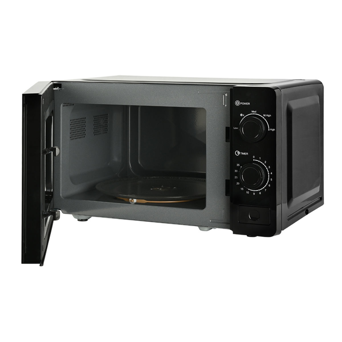 ESTIA ΦΟΥΡΝΟΣ ΜΙΚΡΟΚΥΜΑΤΩΝ WAVE PRO 700w 20lt ΜΑΥΡΟΣ - Image 3