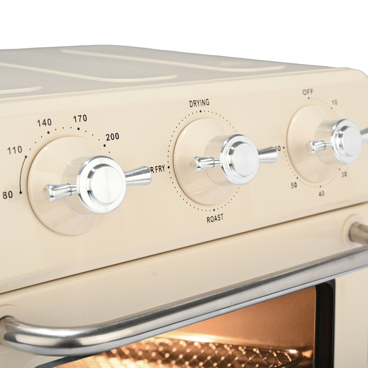 ESTIA ΦΡΙΤΕΖΑ ΑΕΡΟΣ RETRO EPOQUE 1400w 12lt ΜΕ 4 ΛΕΙΤΟΥΡΓΕΙΕΣ ΨΗΣΙΜΑΤΟΣ - Image 4